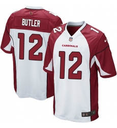Men's Nike Arizona Cardinals #12 Brice Butler Game White NFL Jersey