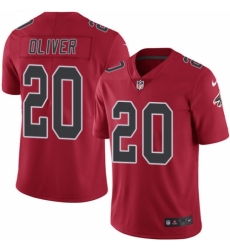 Men's Nike Atlanta Falcons #20 Isaiah Oliver Elite Red Rush Vapor Untouchable NFL Jersey