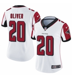 Women's Nike Atlanta Falcons #20 Isaiah Oliver White Vapor Untouchable Elite Player NFL Jersey