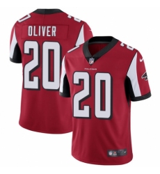 Youth Nike Atlanta Falcons #20 Isaiah Oliver Red Team Color Vapor Untouchable Elite Player NFL Jersey