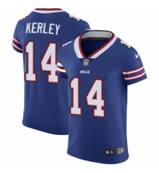 Men's Nike Buffalo Bills #14 Jeremy Kerley Royal Blue Team Color Vapor Untouchable Elite Player NFL Jersey