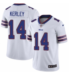 Youth Nike Buffalo Bills #14 Jeremy Kerley White Vapor Untouchable Limited Player NFL Jersey