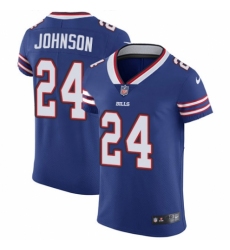 Men's Nike Buffalo Bills #24 Taron Johnson Royal Blue Team Color Vapor Untouchable Elite Player NFL Jersey