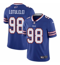 Youth Nike Buffalo Bills #98 Star Lotulelei Royal Blue Team Color Vapor Untouchable Elite Player NFL Jersey
