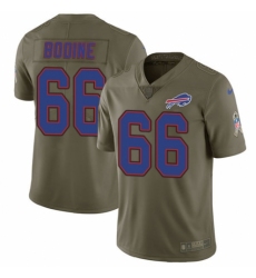 Youth Nike Buffalo Bills #66 Russell Bodine Limited Olive 2017 Salute to Service NFL Jersey