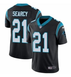 Men's Nike Carolina Panthers #21 Da'Norris Searcy Black Team Color Vapor Untouchable Limited Player NFL Jersey