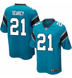 Men's Nike Carolina Panthers #21 Da'Norris Searcy Game Blue Alternate NFL Jersey