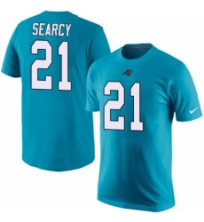 NFL Men's Nike Carolina Panthers #21 Da'Norris Searcy Blue Rush Pride Name & Number T-Shirt