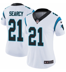 Women's Nike Carolina Panthers #21 Da'Norris Searcy White Vapor Untouchable Elite Player NFL Jersey