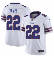 Youth Nike Buffalo Bills #22 Vontae Davis White Vapor Untouchable Elite Player NFL Jersey