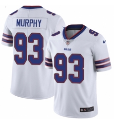 Men's Nike Buffalo Bills #93 Trent Murphy White Vapor Untouchable Limited Player NFL Jersey