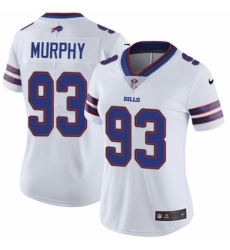 Women's Nike Buffalo Bills #93 Trent Murphy White Vapor Untouchable Elite Player NFL Jersey