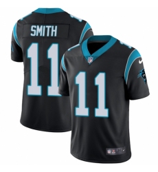 Youth Nike Carolina Panthers #11 Torrey Smith Black Team Color Vapor Untouchable Limited Player NFL Jersey