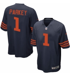 Men's Nike Chicago Bears #1 Cody Parkey Game Navy Blue Alternate NFL Jersey