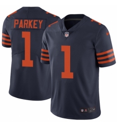 Youth Nike Chicago Bears #1 Cody Parkey Navy Blue Alternate Vapor Untouchable Elite Player NFL Jersey