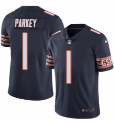 Youth Nike Chicago Bears #1 Cody Parkey Navy Blue Team Color Vapor Untouchable Elite Player NFL Jersey