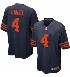 Men's Nike Chicago Bears #4 Chase Daniel Game Navy Blue Alternate NFL Jersey