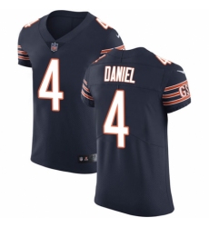 Men's Nike Chicago Bears #4 Chase Daniel Navy Blue Team Color Vapor Untouchable Elite Player NFL Jersey