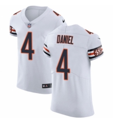 Men's Nike Chicago Bears #4 Chase Daniel White Vapor Untouchable Elite Player NFL Jersey