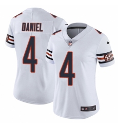 Women's Nike Chicago Bears #4 Chase Daniel White Vapor Untouchable Elite Player NFL Jersey