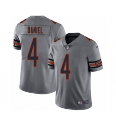 Youth Chicago Bears #4 Chase Daniel Limited Silver Inverted Legend Football Jersey