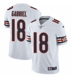 Youth Nike Chicago Bears #18 Taylor Gabriel White Vapor Untouchable Elite Player NFL Jersey