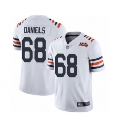 Youth Chicago Bears #68 James Daniels White 100th Season Limited Football Jersey