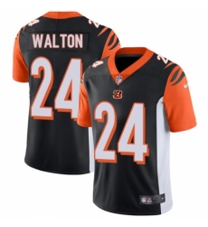 Youth Nike Cincinnati Bengals #24 Mark Walton Black Team Color Vapor Untouchable Limited Player NFL Jersey