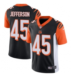 Youth Nike Cincinnati Bengals #45 Malik Jefferson Black Team Color Vapor Untouchable Limited Player NFL Jersey