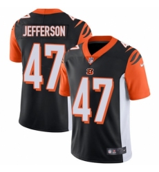 Youth Nike Cincinnati Bengals #47 Malik Jefferson Black Team Color Vapor Untouchable Elite Player NFL Jersey