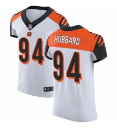 Men's Nike Cincinnati Bengals #94 Sam Hubbard White Vapor Untouchable Elite Player NFL Jersey
