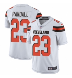 Youth Nike Cleveland Browns #23 Damarious Randall White Vapor Untouchable Elite Player NFL Jersey
