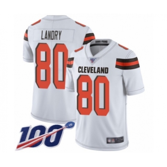 Jarvis landry white jersey Clearance