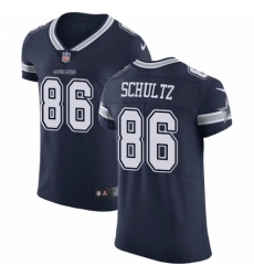 Men's Nike Dallas Cowboys #86 Dalton Schultz Navy Blue Team Color Vapor Untouchable Elite Player NFL Jersey