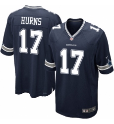 Men's Nike Dallas Cowboys #17 Allen Hurns Game Navy Blue Team Color NFL Jersey