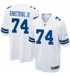 Men's Nike Dallas Cowboys #74 Dorance Armstrong Jr. Game White NFL Jersey