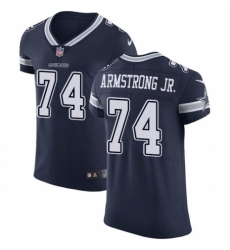 Men's Nike Dallas Cowboys #74 Dorance Armstrong Jr. Navy Blue Team Color Vapor Untouchable Elite Player NFL Jersey