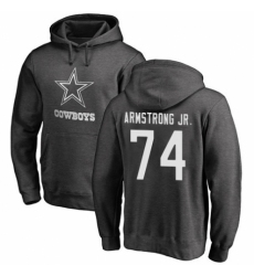 NFL Nike Dallas Cowboys #74 Dorance Armstrong Jr. Ash One Color Pullover Hoodie