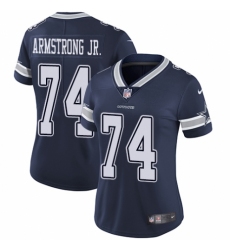 Women's Nike Dallas Cowboys #74 Dorance Armstrong Jr. Navy Blue Team Color Vapor Untouchable Limited Player NFL Jersey