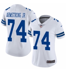 Women's Nike Dallas Cowboys #74 Dorance Armstrong Jr. White Vapor Untouchable Elite Player NFL Jersey