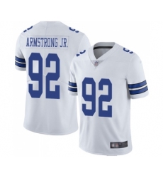 Youth Dallas Cowboys #92 Dorance Armstrong Jr. White Vapor Untouchable Limited Player Football Jersey