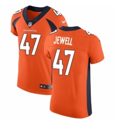 Men's Nike Denver Broncos #47 Josey Jewell Orange Team Color Vapor Untouchable Elite Player NFL Jersey