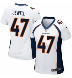 Women's Nike Denver Broncos #47 Josey Jewell Game White NFL Jersey