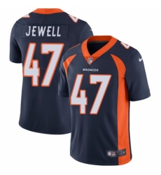Youth Nike Denver Broncos #47 Josey Jewell Navy Blue Alternate Vapor Untouchable Elite Player NFL Jersey