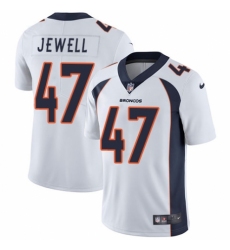 Youth Nike Denver Broncos #47 Josey Jewell White Vapor Untouchable Limited Player NFL Jersey