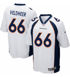 Men's Nike Denver Broncos #66 Jared Veldheer Game White NFL Jersey