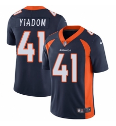 Youth Nike Denver Broncos #41 Isaac Yiadom Navy Blue Alternate Vapor Untouchable Elite Player NFL Jersey