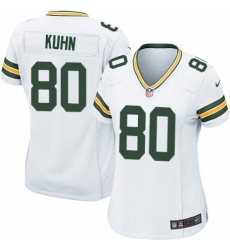 Women's Nike Green Bay Packers #80 Jimmy Graham Game White NFL Jersey