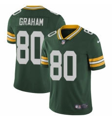 Youth Nike Green Bay Packers #80 Jimmy Graham Green Team Color Vapor Untouchable Limited Player NFL Jersey
