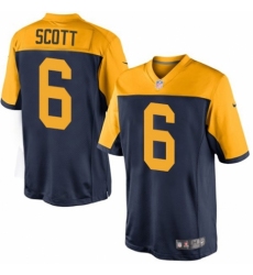 Women's Nike Green Bay Packers #6 JK Scott White Vapor Untouchable Elite Player NFL Jersey